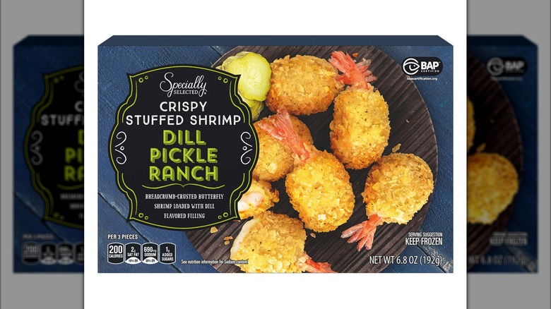 Box of Dill Pickle Ranch butterfly shrimp
