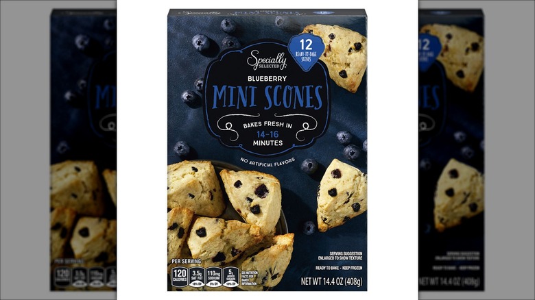 package of frozen mini scones