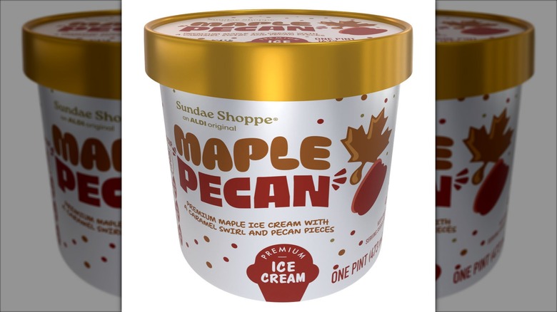 pint of maple pecan ice cream