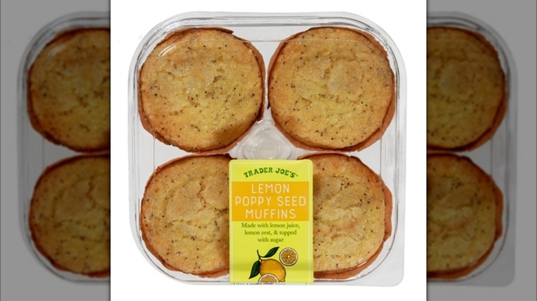 Trader Joes lemon poppy seed muffins
