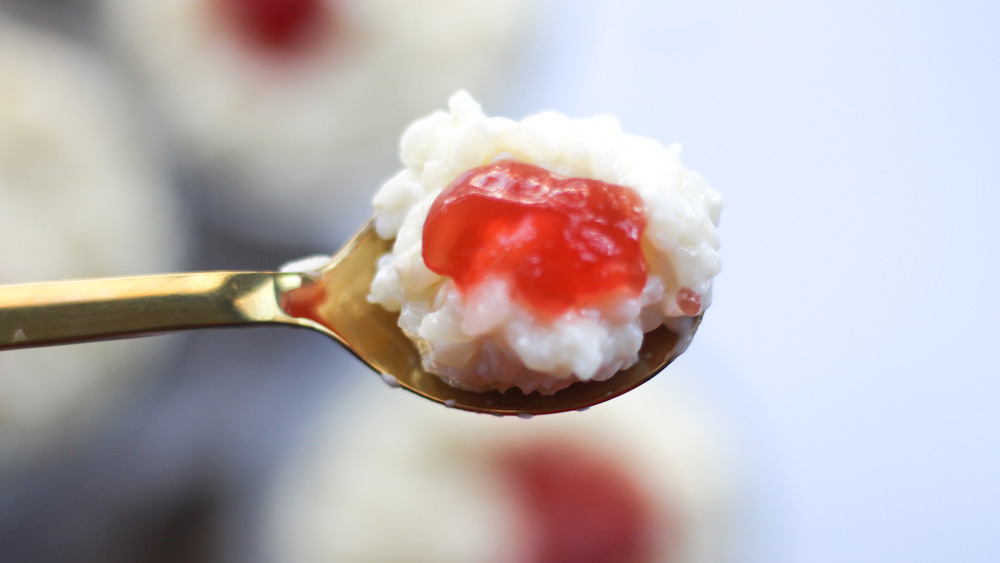 rice pudding recipe with jam