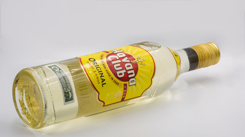 bottle of Havana Club Anejo