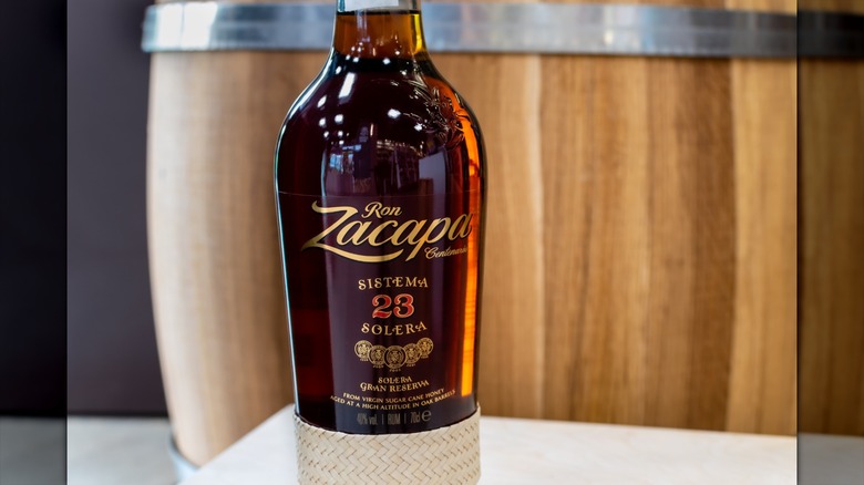 bottle of Zacapa 23
