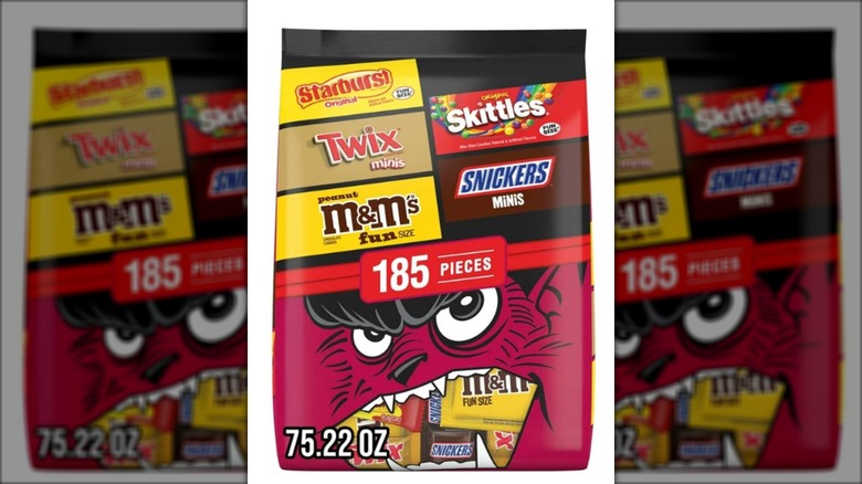 Mars variety pack with assortment of candy