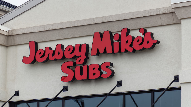 Jersey Mike's store sign