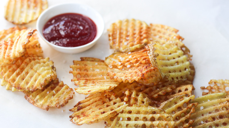 Chick-fil-A copycat waffle potato fries