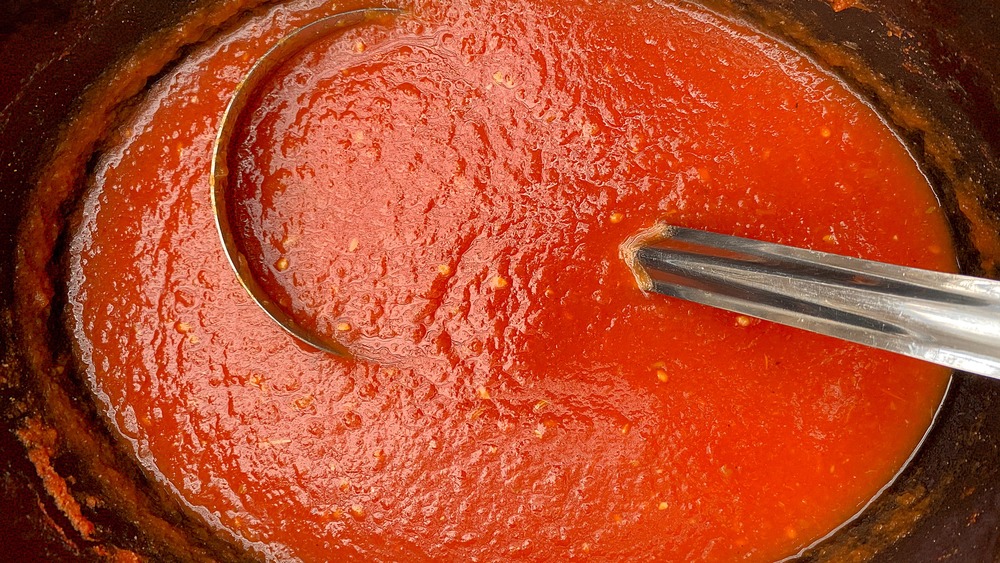 slow cooker marinara 