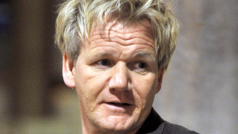 Concerned Gordon Ramsay