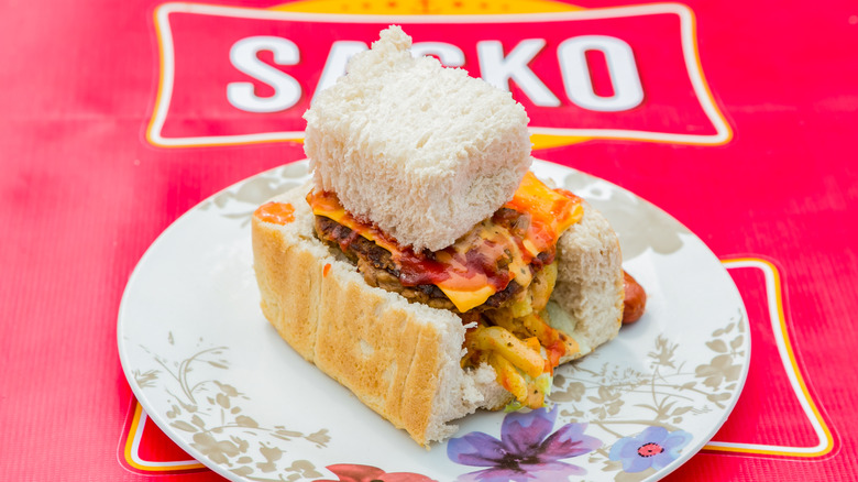 kota sandwich with cheese