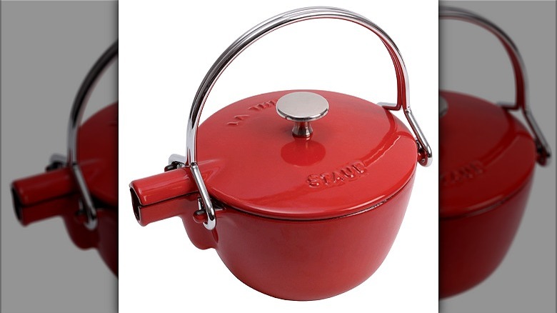 STAUB Cast Iron tea kettle 
