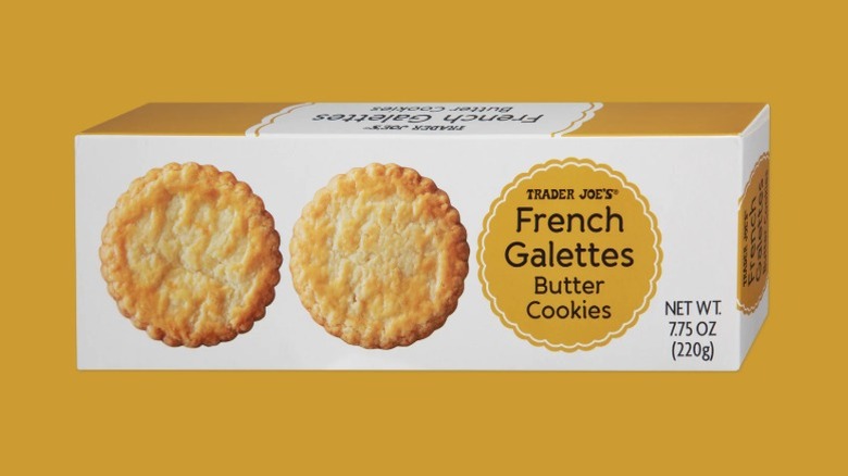 Trader Joe's French Galettes Butter Cookies box
