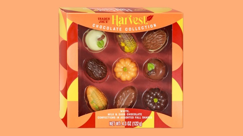 Trader Joe's Harvest Chocolate Collection box