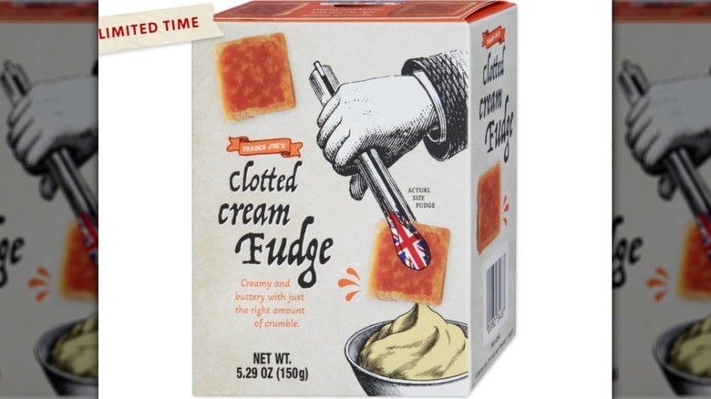 Clotted Cream Fudge from Trader Joe's