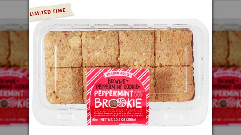 Peppermint Brookie from Trader Joe's