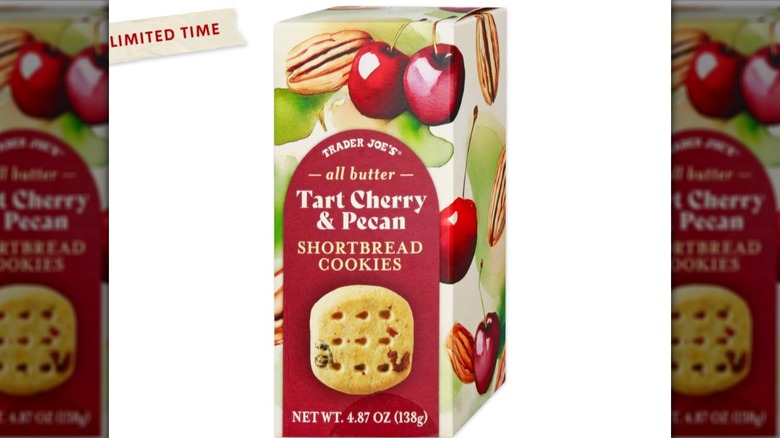 Tart Cherry & Pecan Shortbread Cookies from Trader Joe's