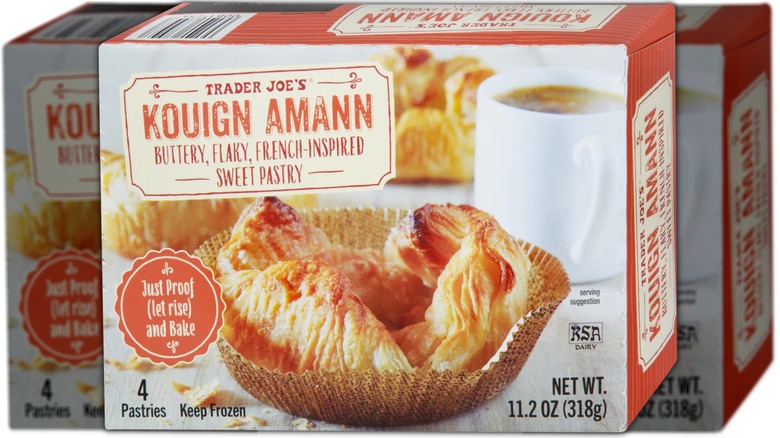 package of kouign amann butter cake