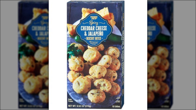 box of cheddar and jalapeño bites