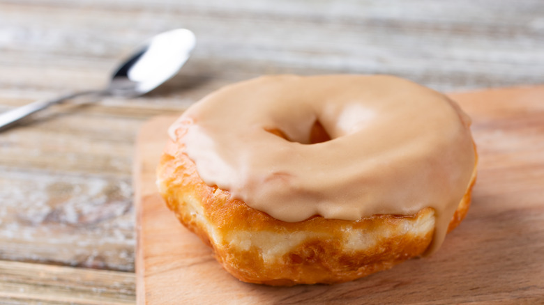 maple glazed donut