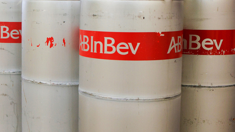 Beer barrels from Anheuser-Busch