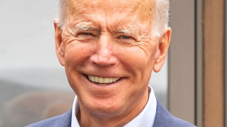 Joe Biden smiling 