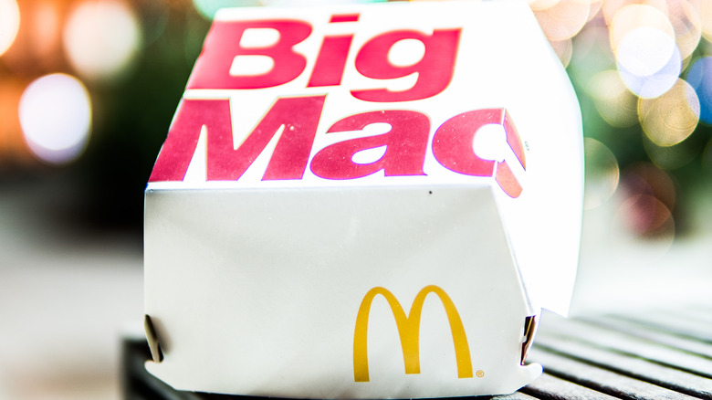 McDonald's Big Mac burger box