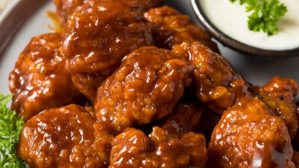 Boneless chicken wings