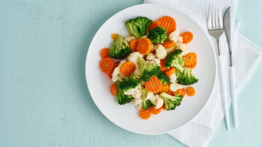 steamed vegetables