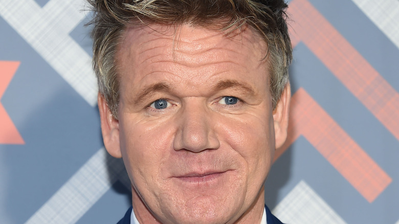 Gordon Ramsay smiling