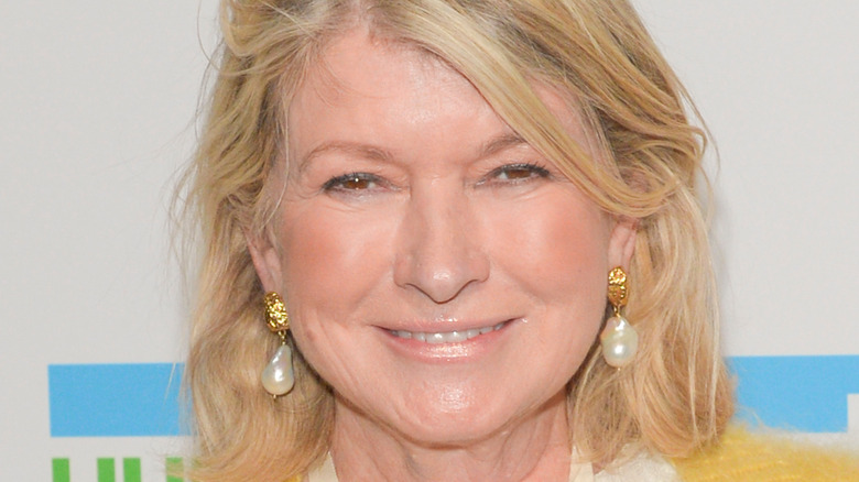 martha stewart smiling