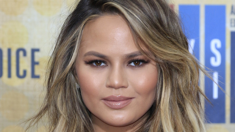 Close-up of Chrissy Teigen