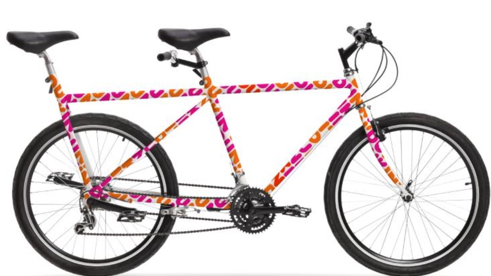 Dunkin' tandem bike