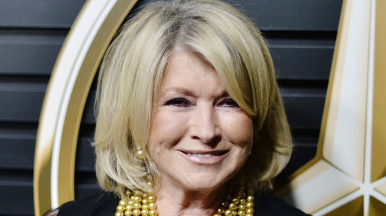 Close up of Martha Stewart