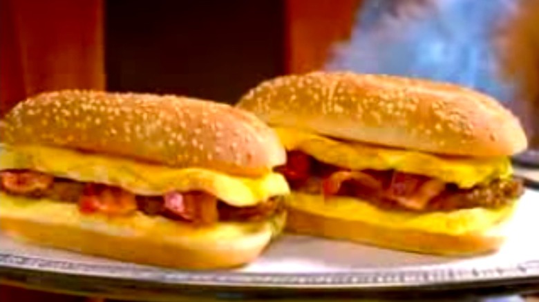 Burger King Enormous Omelette Sandwich