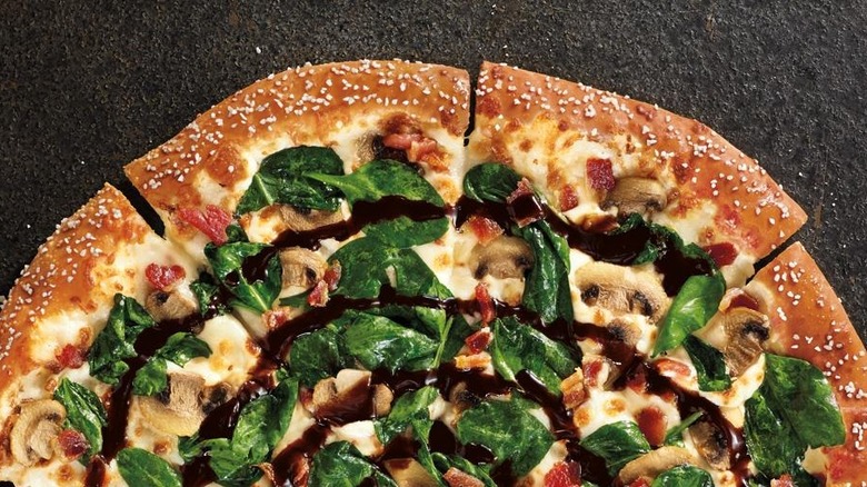 Pretzel Piggy Pizza