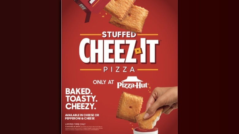Stuffed Cheez-It Pizza