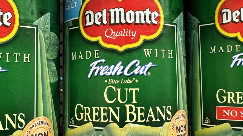 Del Monte canned green beans