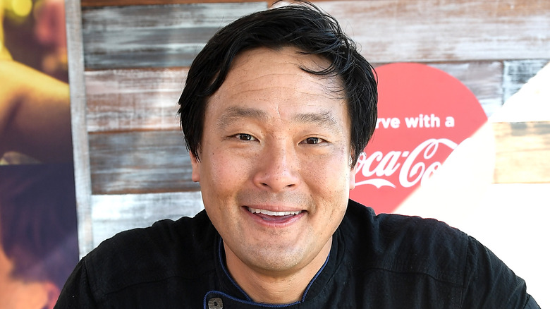 Chef Ming Tsai at a book signing