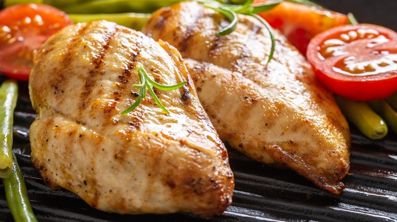 The Biggest Mistake People Make When Grilling Chicken