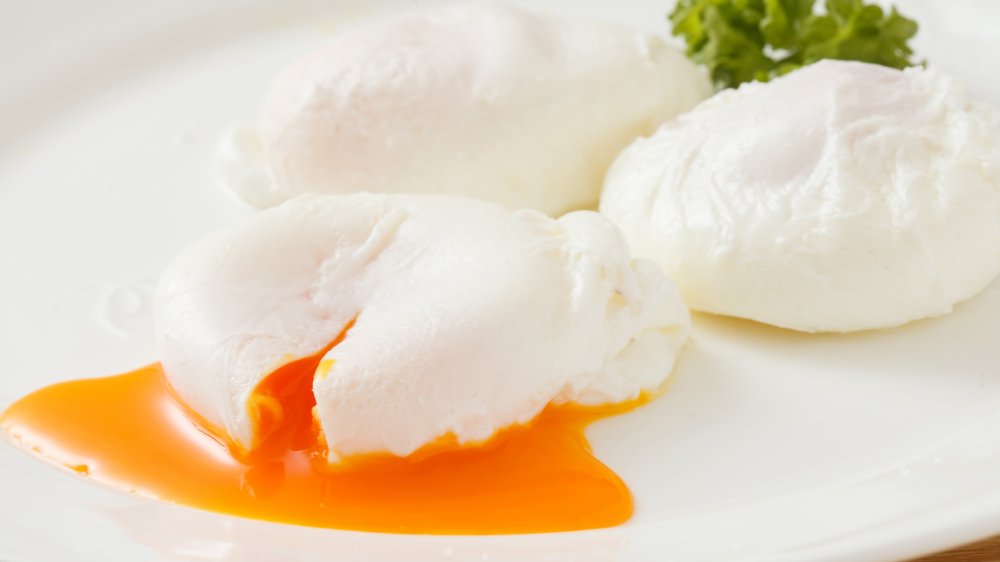 Poached eggs