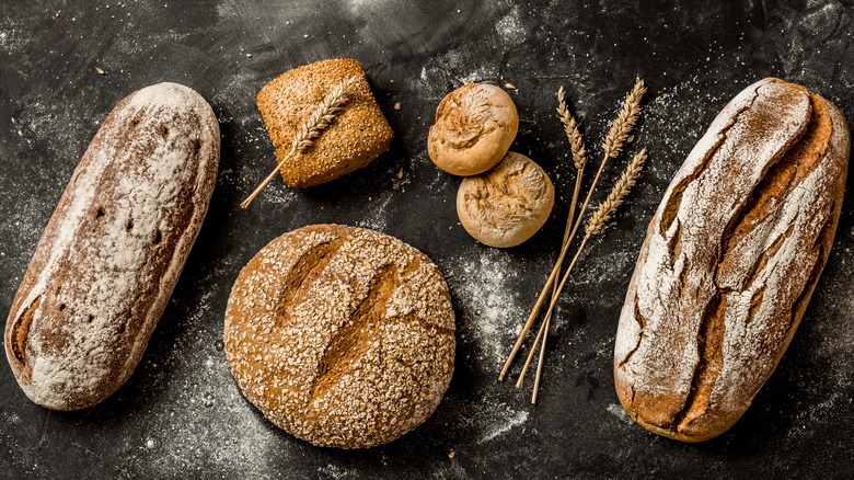 different types of bread