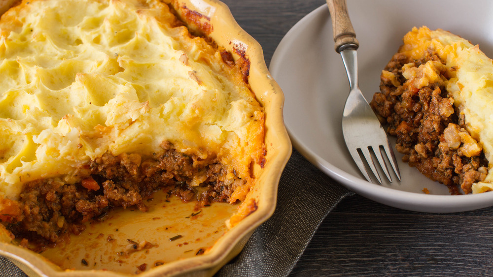 Shepherd's pie in a bowl