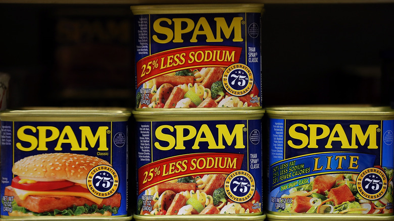 Spam on the shelves