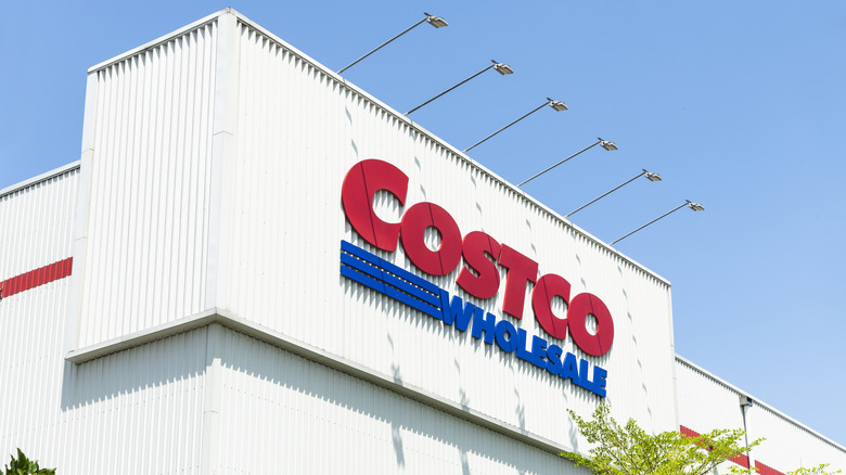 Costco warehouse storefront