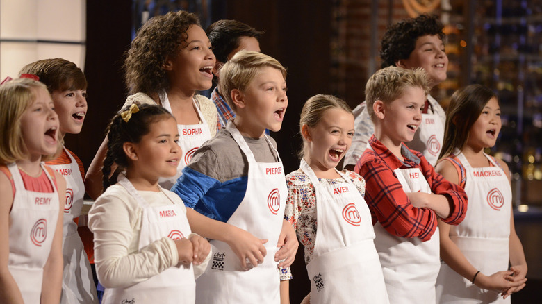 MasterChef Junior contestants smiling