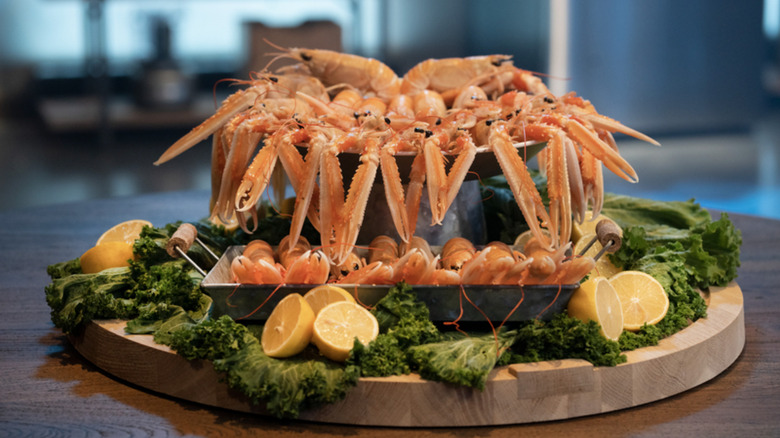 platter of langoustines