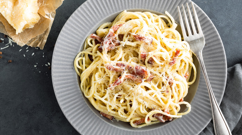 lardon carbonara