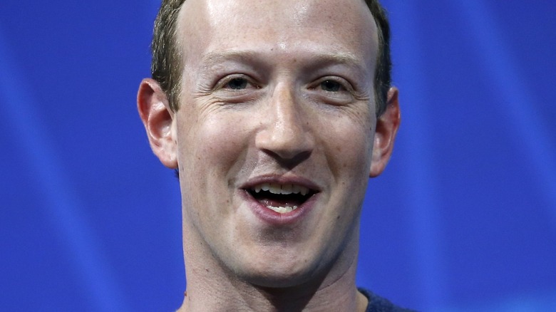 Mark Zuckerberg talking