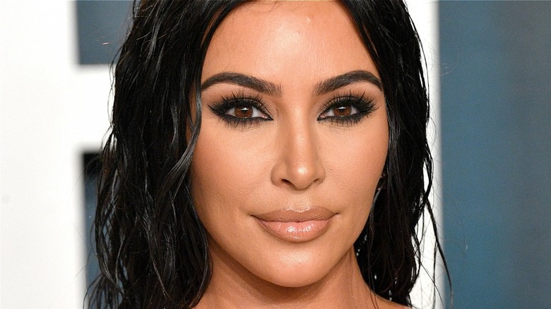 Kim Kardashian close-up