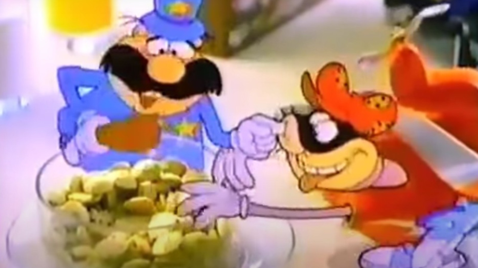 Cookie crisp old mascot