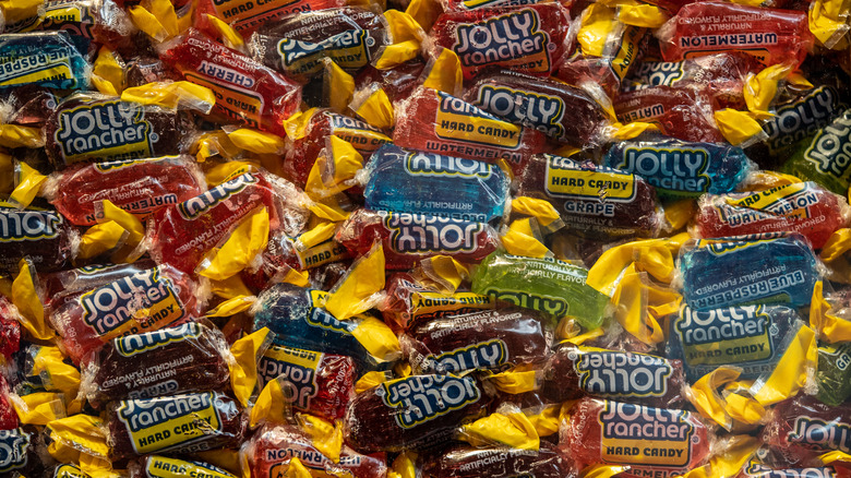 Wrapped Jolly Rancher candies